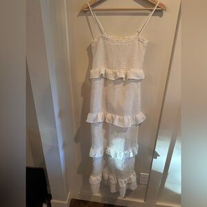 Forever 21 ruffled maxi dress